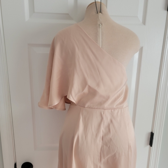 NWT Nyasia One Shoulder Dress M - Picture 8 of 16